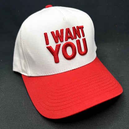 The Voice Team Official Michael Bublé “I Want You” Snapback Hat Red White