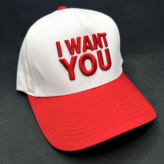 The Voice Team Official Michael Bublé “I Want You” Snapback Hat Red White
