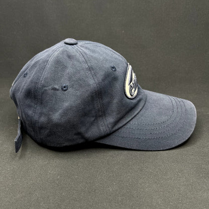 EMIS Strapback Hat Navy Minimal Logo Korean Brand Cap