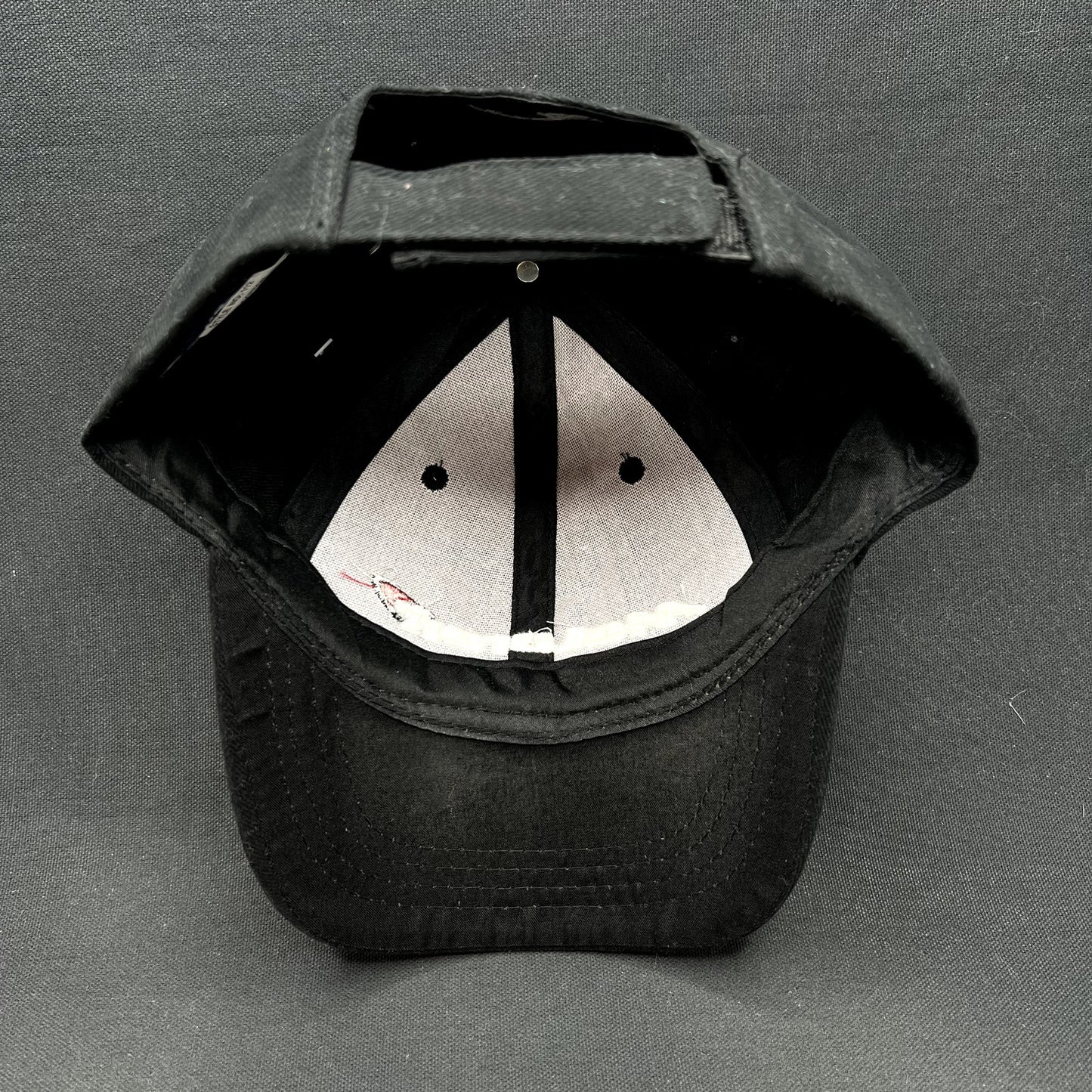 McLaren Logo Black Strapback Hat Decky Style 112 Adjustable Cap