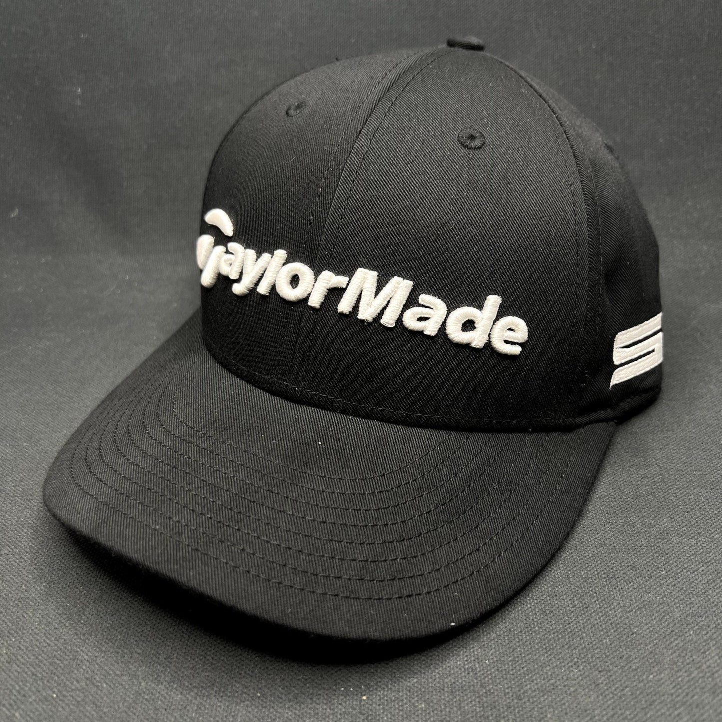 TaylorMade TP5 Golf Snapback Hat Black Adjustable Cap