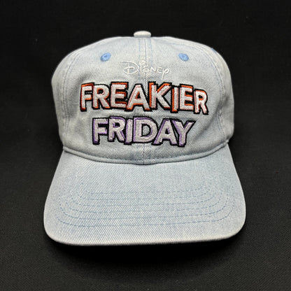 Disney Freakier Friday Movie Promo Light Blue Strapback Hat 2025