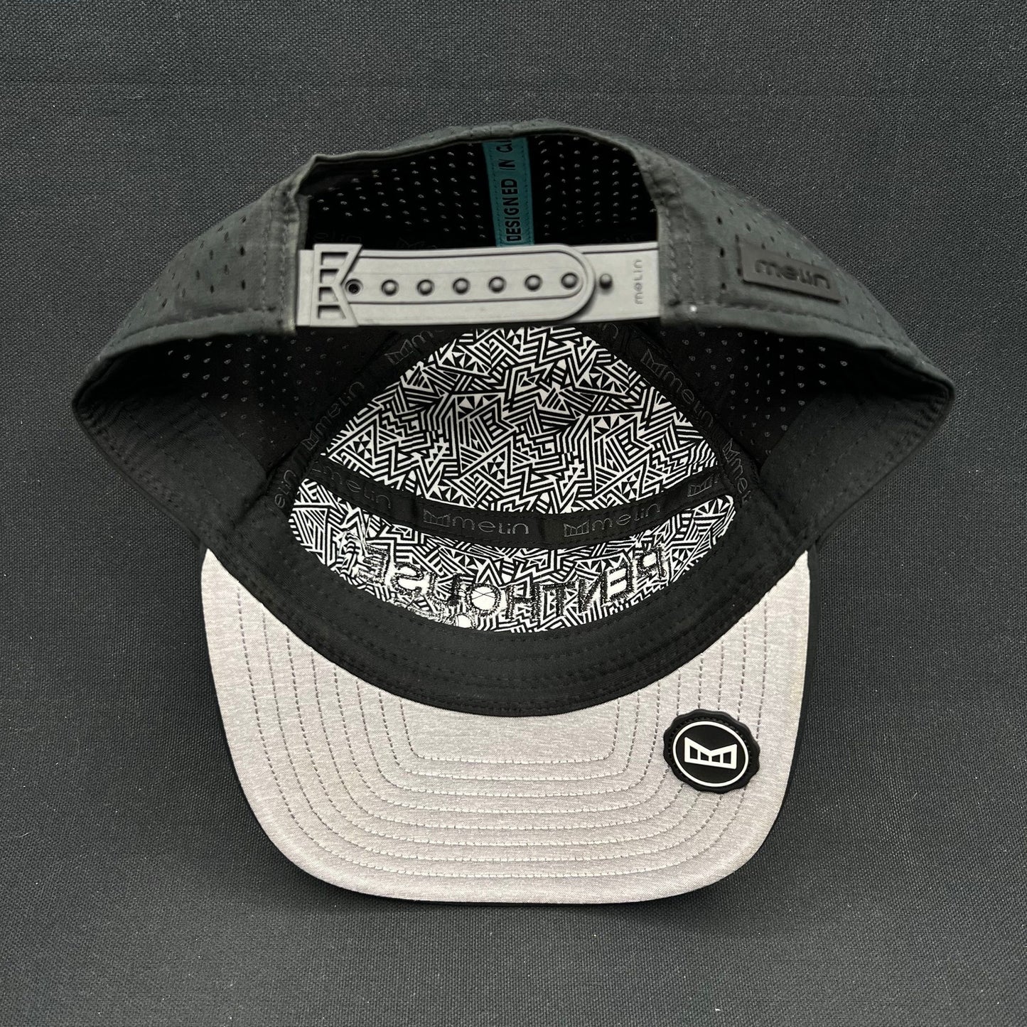 Penthouse x Melin Hydro Trench Snapback Hat Black Adult Brand Collab
