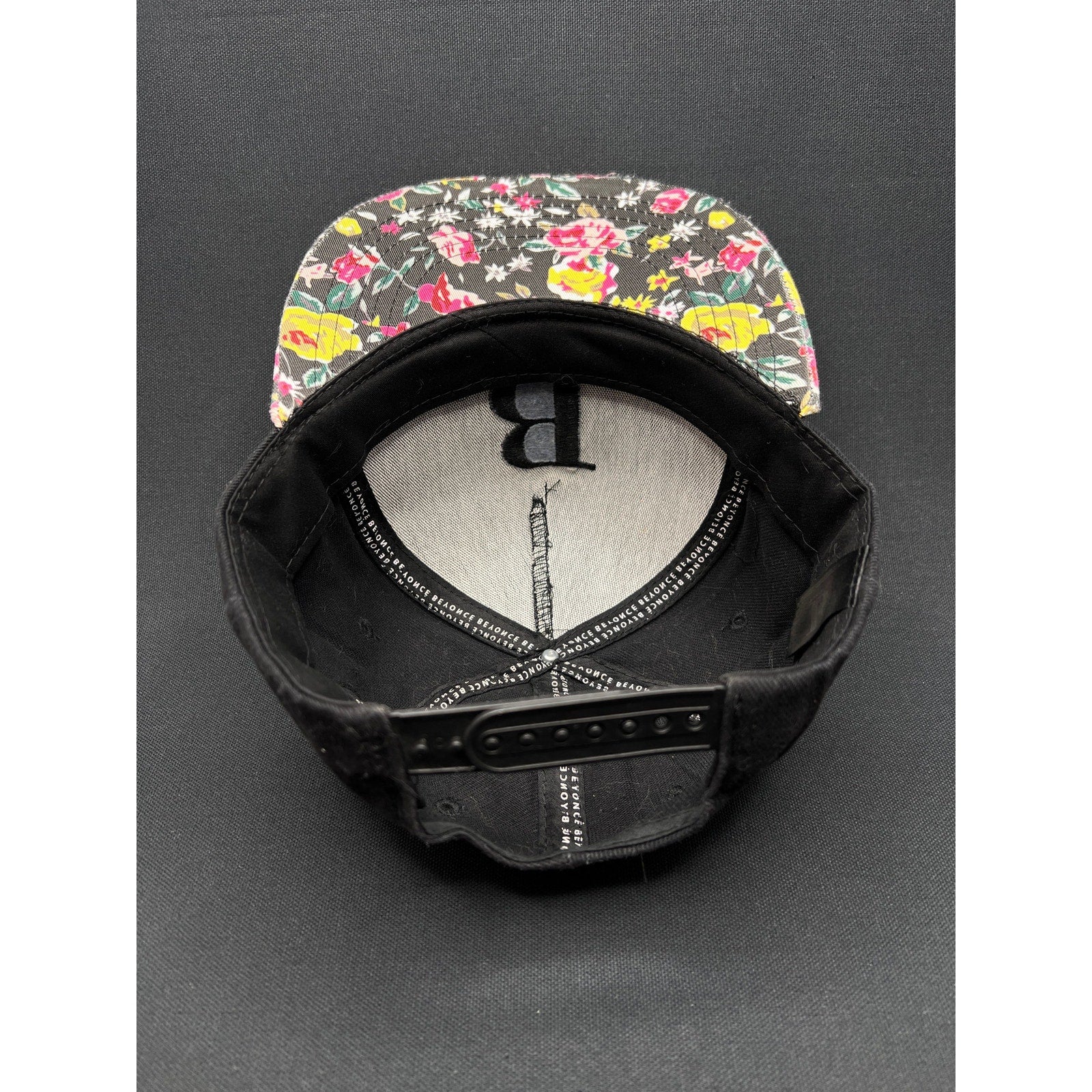 Beyoncé Floral Brim Snapback Hat – Official Tour Era Merchandise