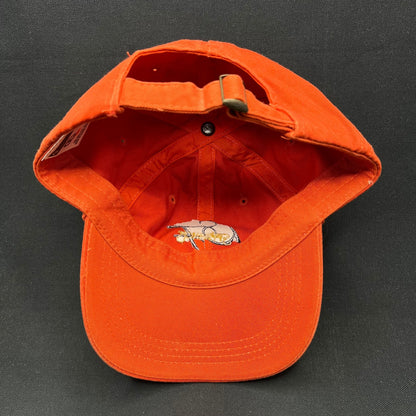 Vintage St. Francis Strapback Hat Orange Script Logo OC Cap 90s