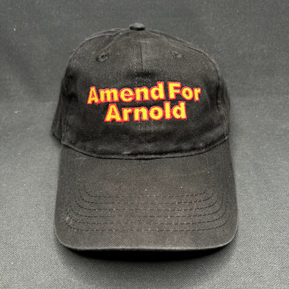 Arnold Schwarzenegger Amend For Arnold AMC Strapback Hat