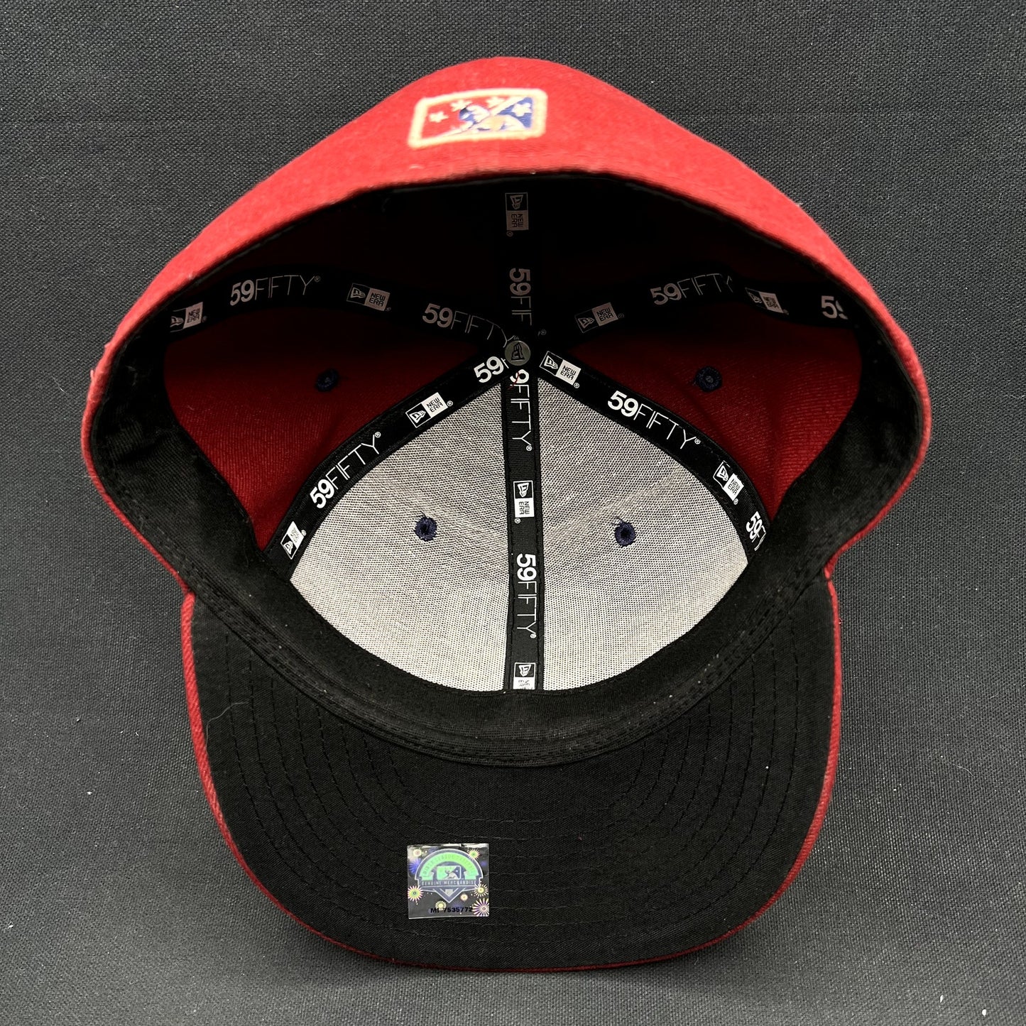 Lancaster JetHawks New Era 59FIFTY Fitted Hat 7 3/8 Red Minor League Baseball
