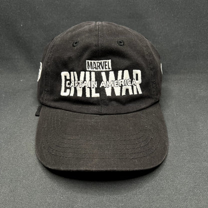 Marvel Captain America Civil War Black Strapback Dad Hat