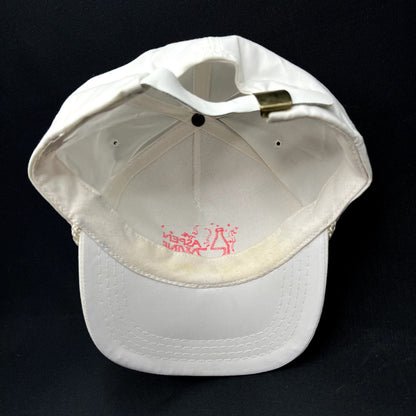 Vintage 1991 Aspen Wine Party Strapback Hat Rope Yupoong Korea