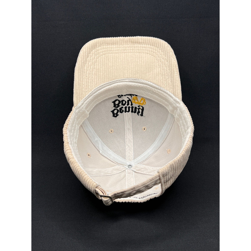 Benny Boy Brewing Lincoln Heights Corduroy Strapback Hat – Cream