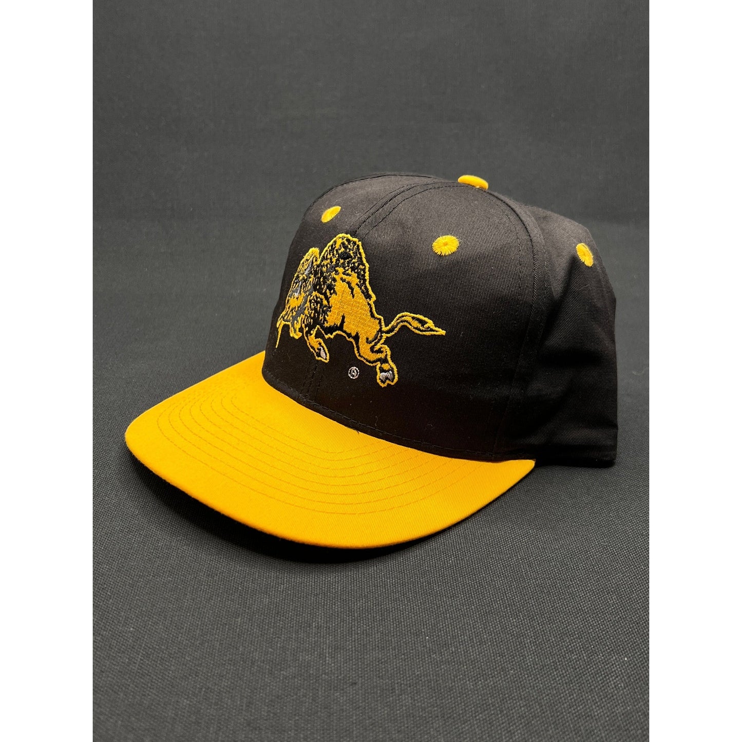 Vintage 90s University of Colorado Buffaloes Bull Snapback Hat
