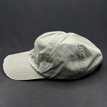 Patagonia Nylon Strapback Hat Green Distressed Bill Outdoor Cap L