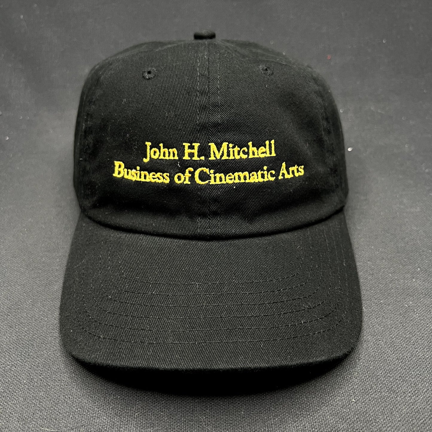 John H. Mitchell Business of Cinematic Arts Strapback Hat USC Film School