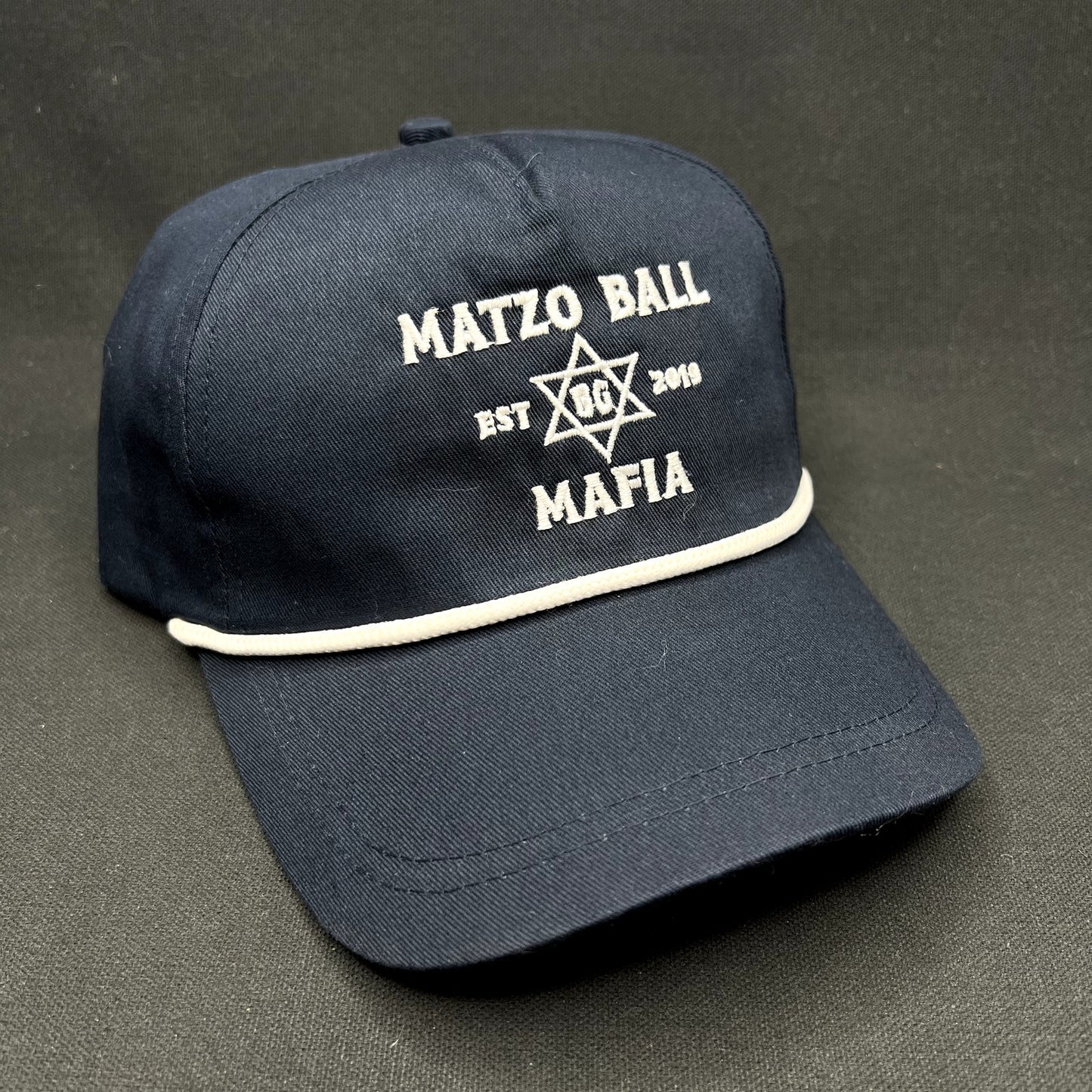 Matzo Ball Mafia Snapback Hat Jewish Humor Novelty Cap