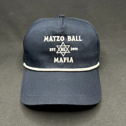 Matzo Ball Mafia Snapback Hat Jewish Humor Novelty Cap