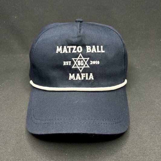 Matzo Ball Mafia Snapback Hat Jewish Humor Novelty Cap