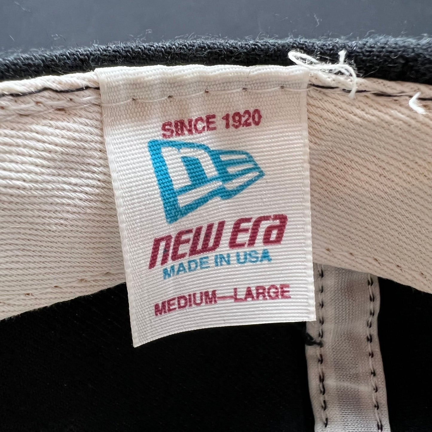 Vintage DEA New Era Strapback Hat Made USA Law Enforcement Cap