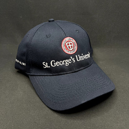 St. George’s University Strapback Hat Port & Company Medical School Cap Navy