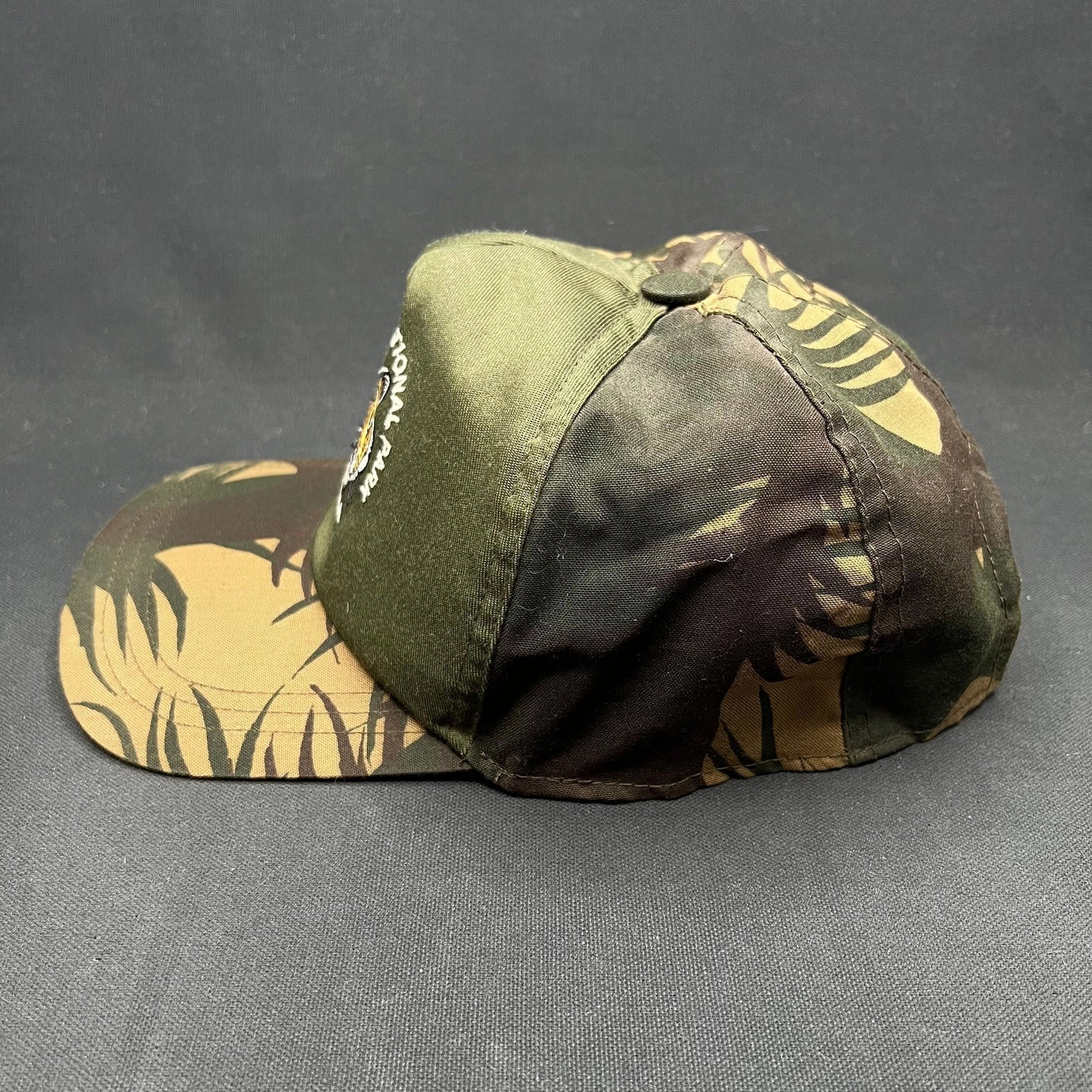 Vintage Bandhavgarh National Park India Tiger Camo Strapback Hat