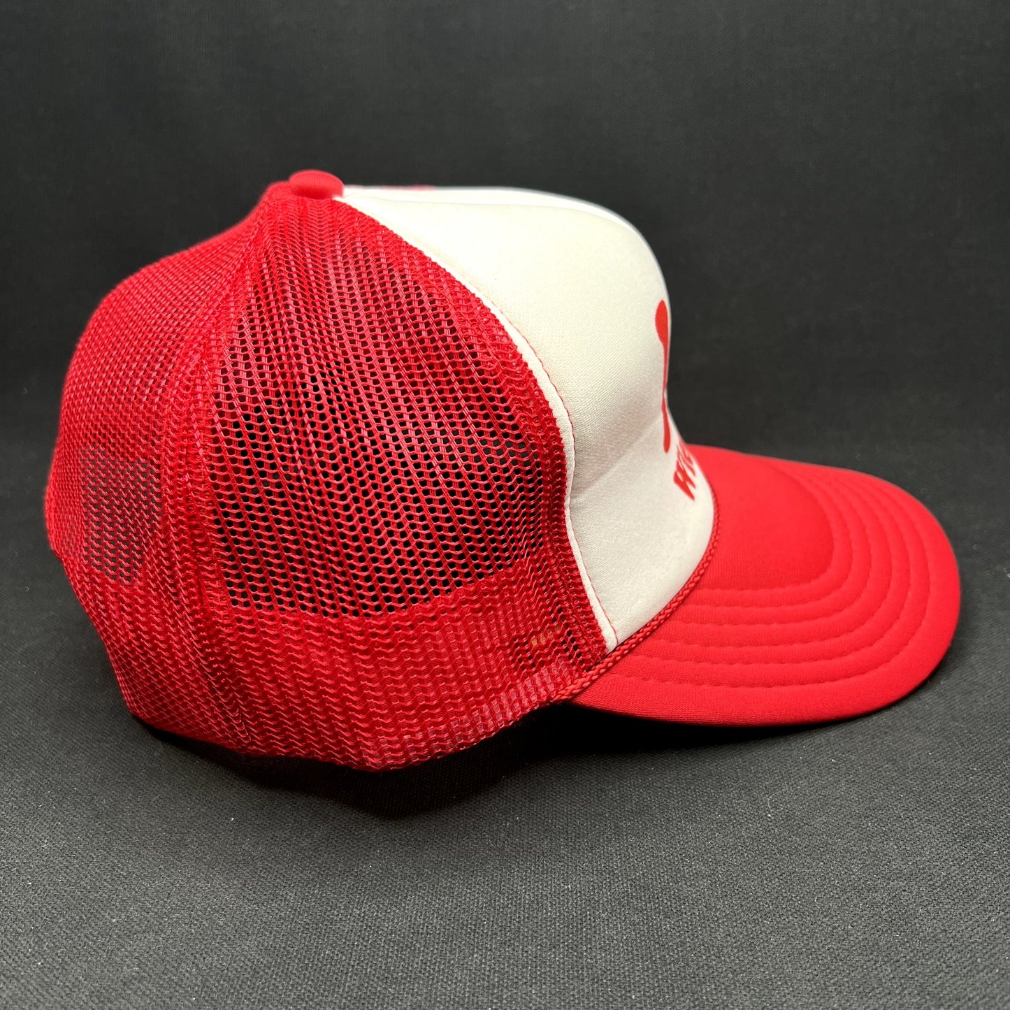 Wienerschnitzel I Heart Wieners Trucker Snapback Hat Red White