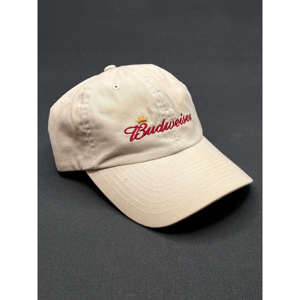 2003 Budweiser Script Logo Hat – Official Anheuser-Busch Adjustable Cap