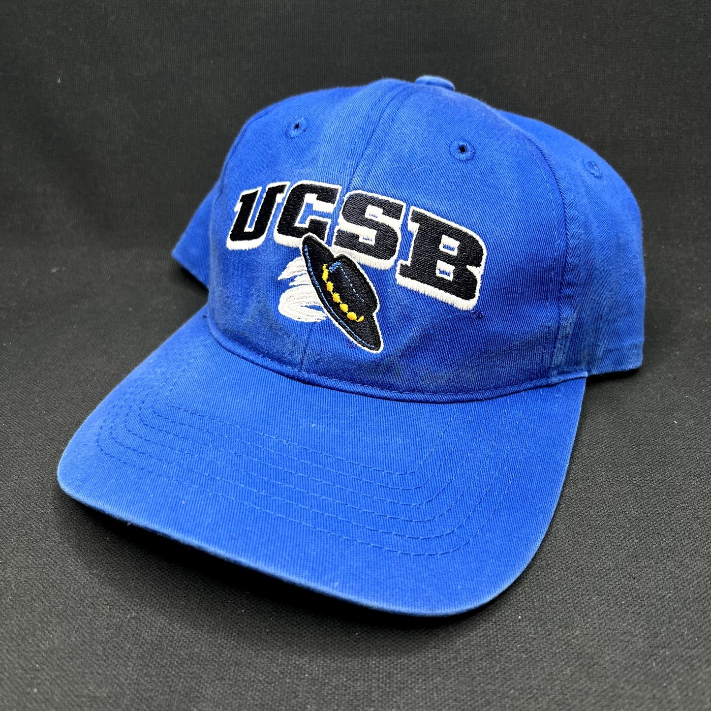 Vintage UCSB Gauchos Strapback Hat Blue Sportsman University Cap