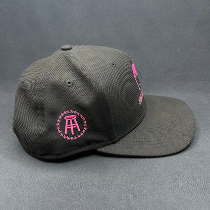 Pink Whitney New Era 9FIFTY Snapback Black Barstool Sports Hat