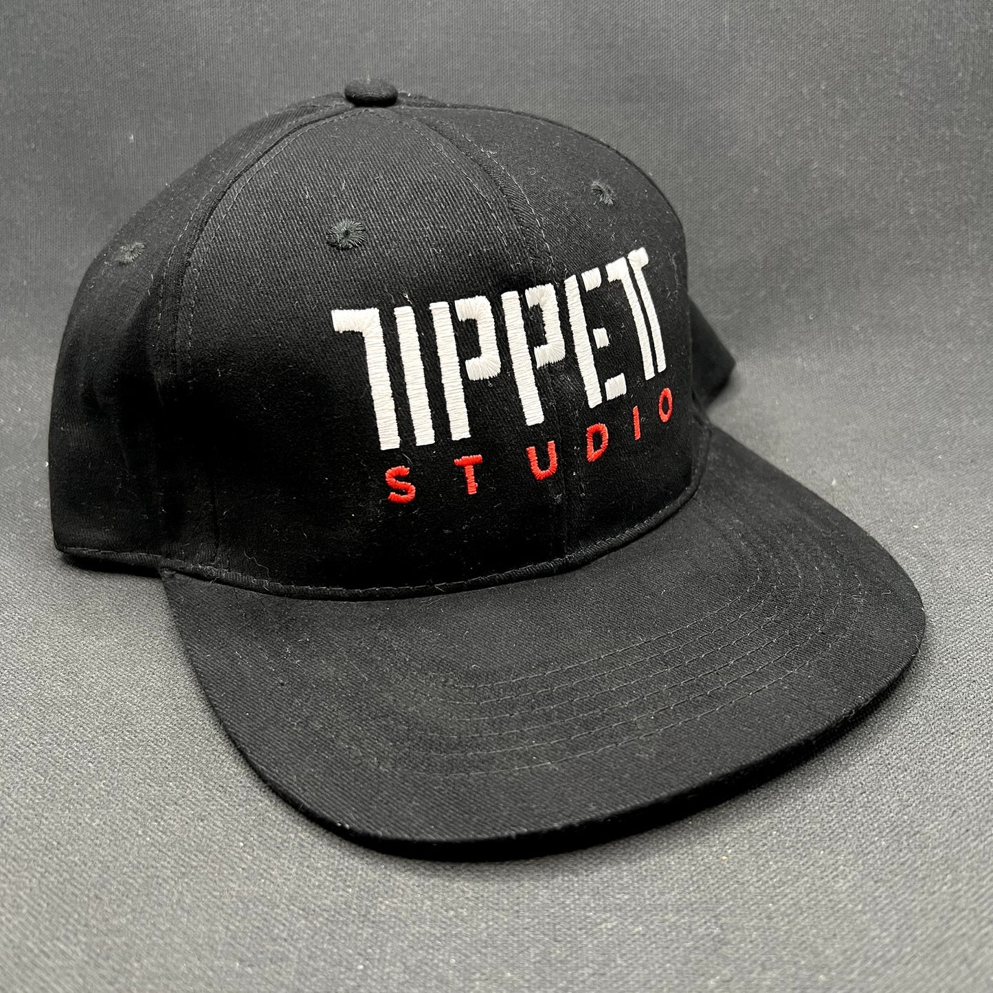 Tippett Studio Visual Effects Snapback Hat Black Movie FX Crew Cap
