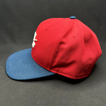 Nike SB Snapback Hat Red Blue Skateboarding Cap Pro Performancew