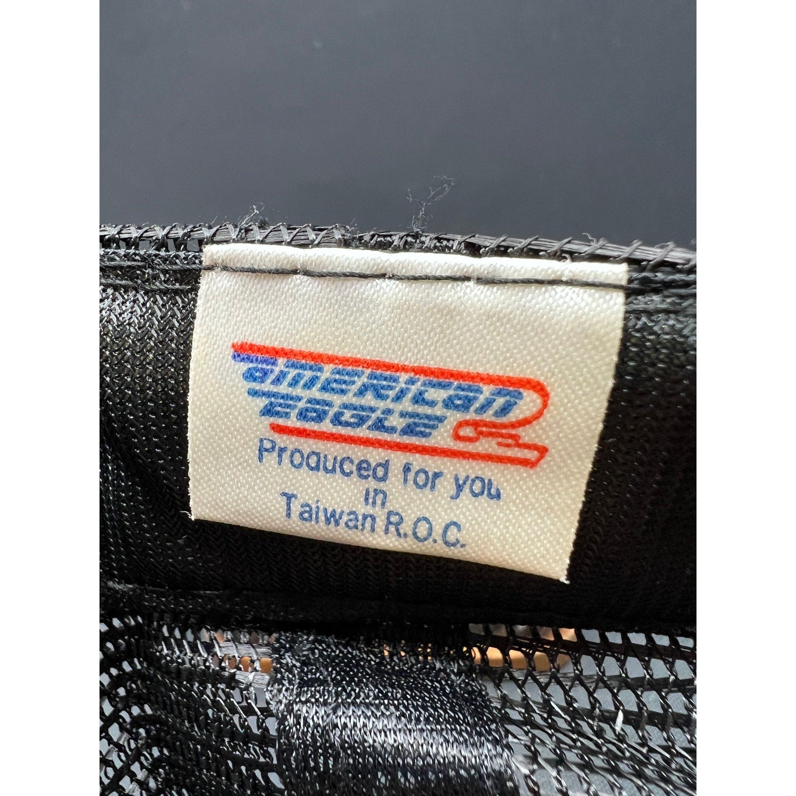 Vintage 1989 B2 Stealth Bomber Trucker Hat Advanced Tech Taiwan ROC