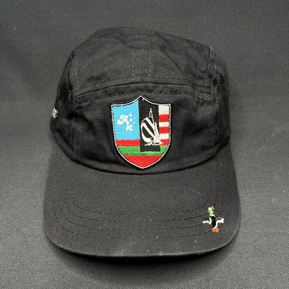 Akomplice Clothing Strapback Hat Black Crest Patch Streetwear Cap