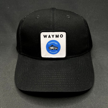 Waymo “Passenger Princess” Trucker Snapback Hat Port Authority Autonomous Car