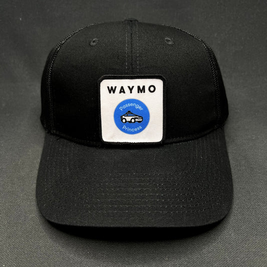 Waymo “Passenger Princess” Trucker Snapback Hat Port Authority Autonomous Car