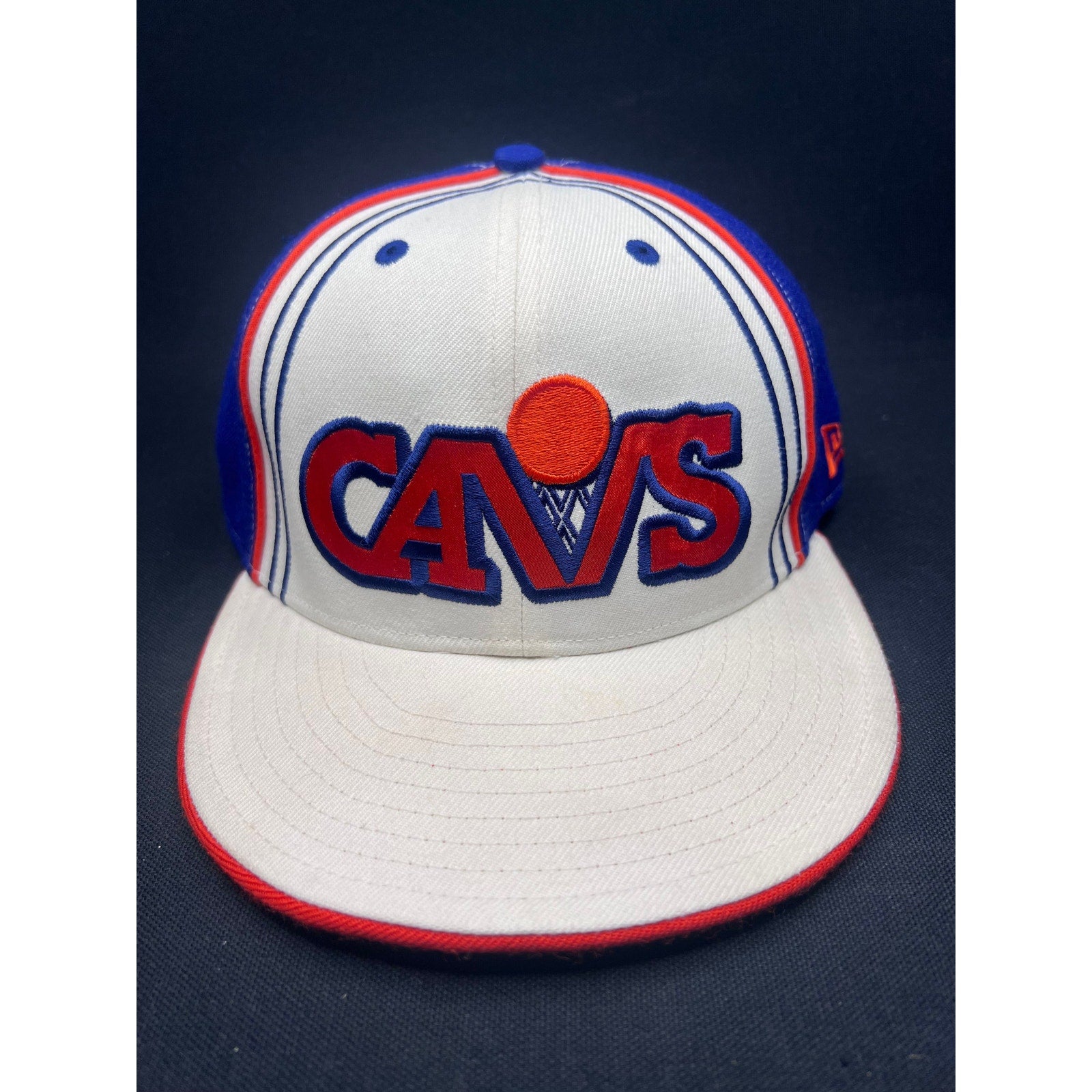 Vintage Cleveland Cavaliers 90s Style Hat New Era 59FIFTY Hardwood Classics 71/8