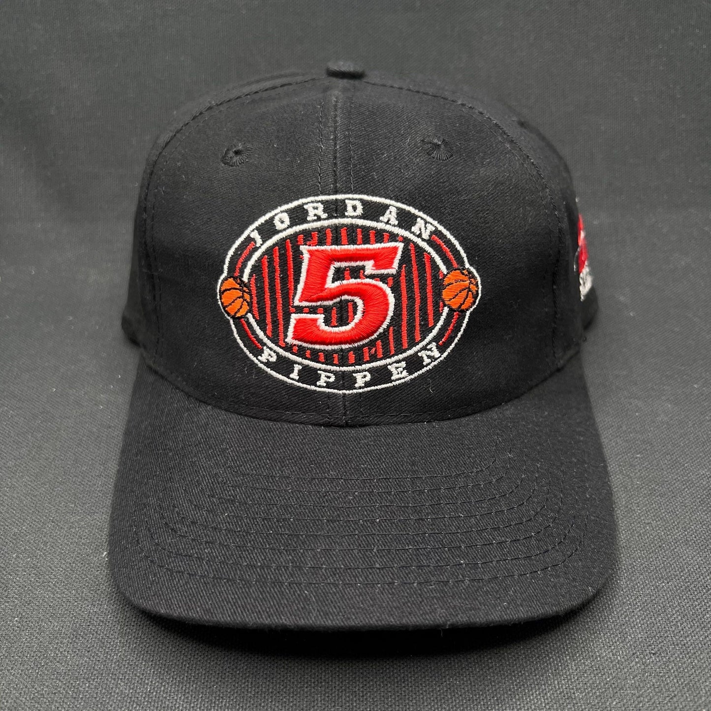 Vintage Chicago Bulls Jordan Pippen 5th Championship Snapback Sports Specialties