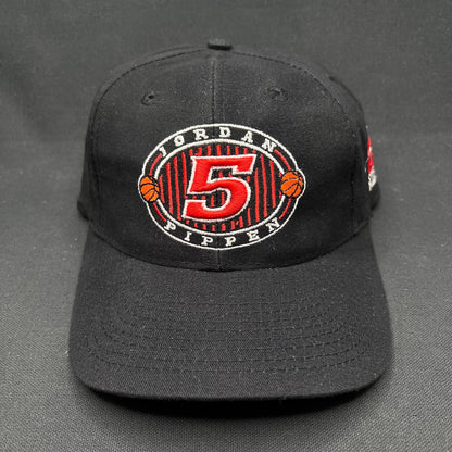 Vintage Chicago Bulls Jordan Pippen 5th Championship Snapback Sports Specialties
