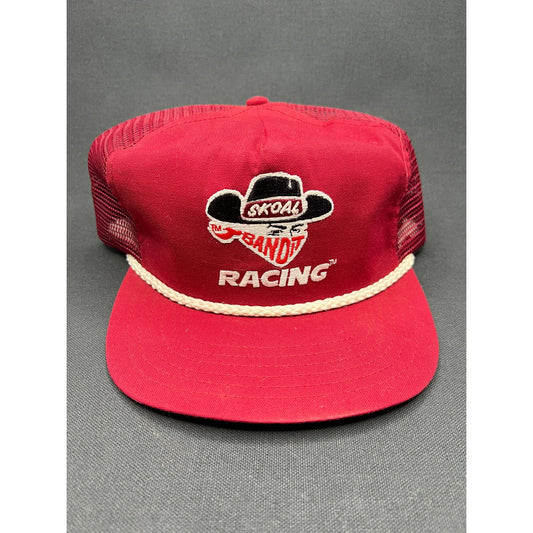 Rare Vintage 1980s Skoal Bandit Racing Rope Snapback Trucker Hat – Made In USA