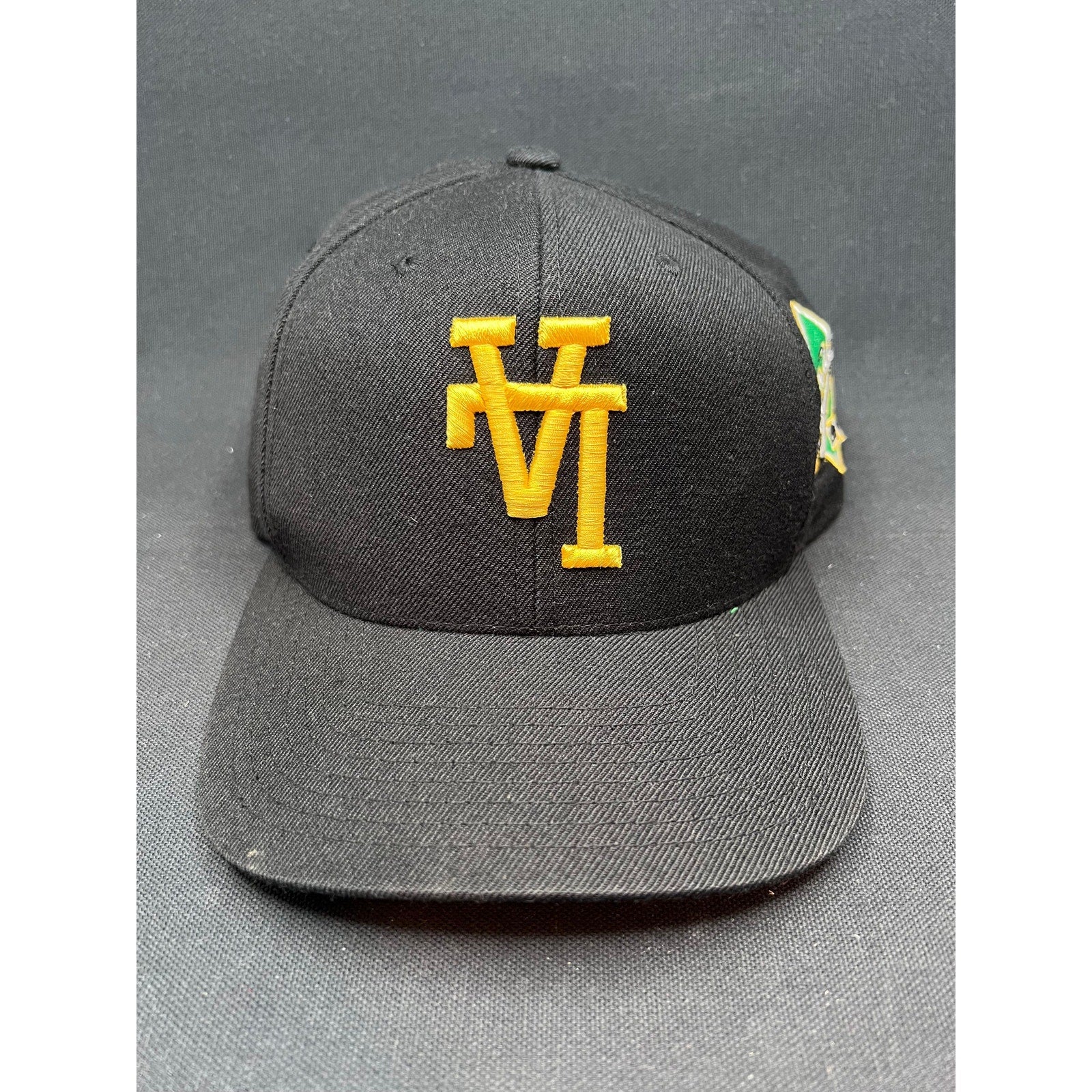 Mid 2000s LA Dodgers Prevail World Series Snapback – Black & Gold Logo Baseball Hat