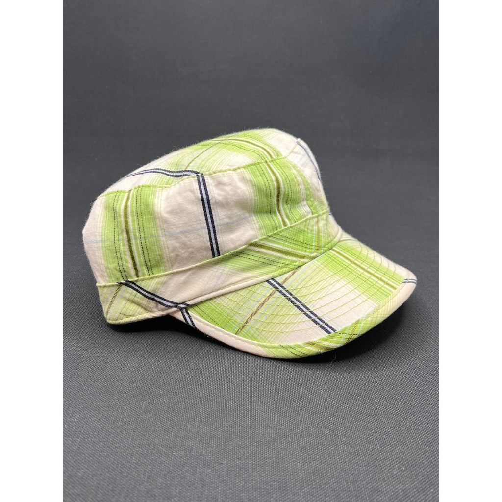 Disney Hannah Montana The Movie Plaid Cadet Cap – Green & White