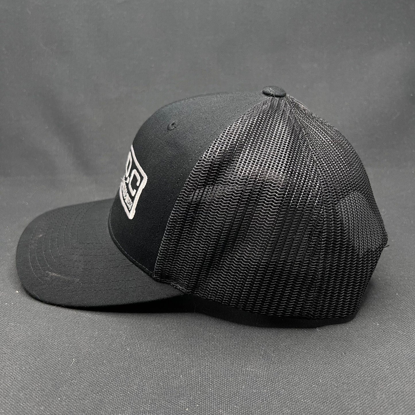 Rare Marvel Damage Control West Trucker Snapback Hat