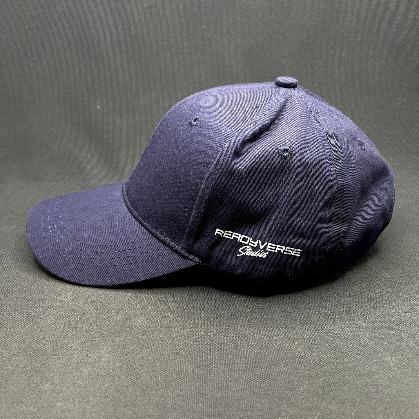 Readyverse Studios Strapback Hat Navy Adjustable Dad Cap Promotional