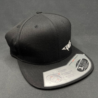 Kenichi Fishing Flexfit 110 Snapback Hat Black Yupoong NWT