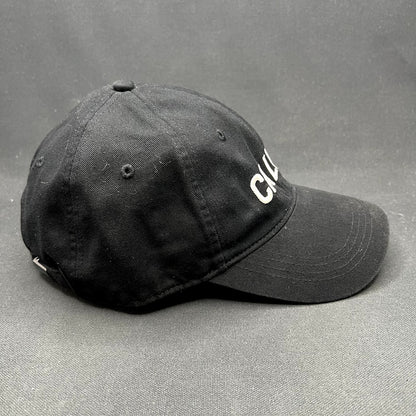 Vintage Calvin Klein CK Strapback Hat Black Minimalist Cap