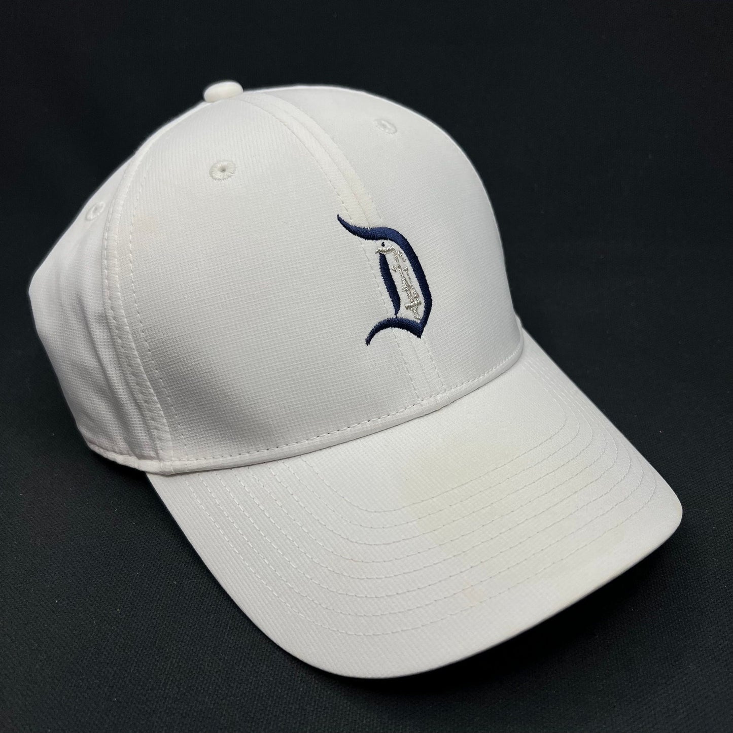 Disney Nike Legacy 91 Hat White D Logo Mickey Swoosh Cap