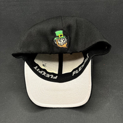 Shenanigans Irish Pub Flexfit Hat L/XL Black St. Patrick’s Day Cap
