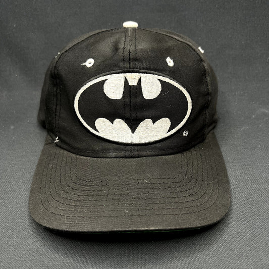 Vintage 1991 Batman DC Comics Snapback Hat Black Cap Made In USA