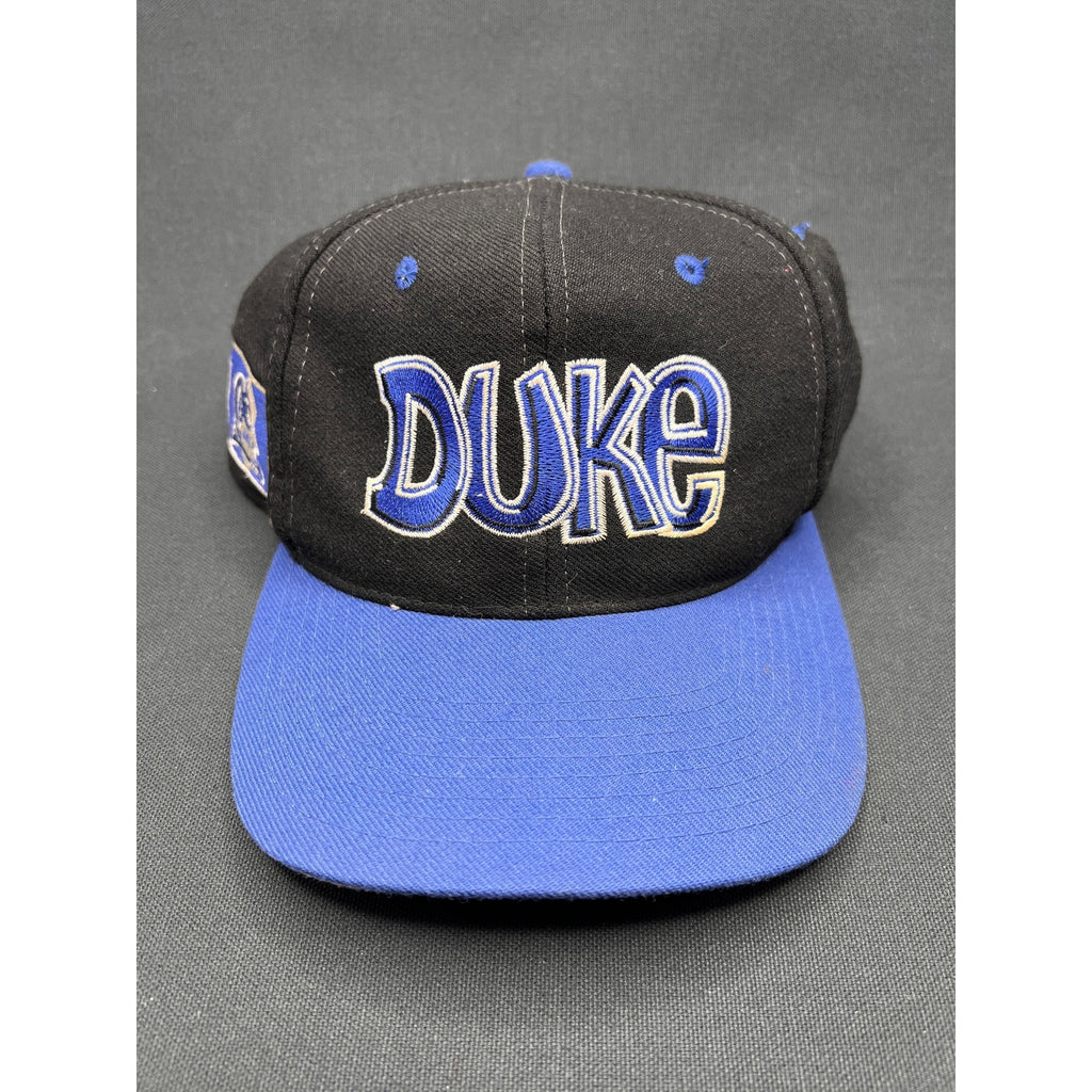 7 1/4 Rare Vintage 90s Duke Blue Devils Graffiti Snapback Hat Top of the World