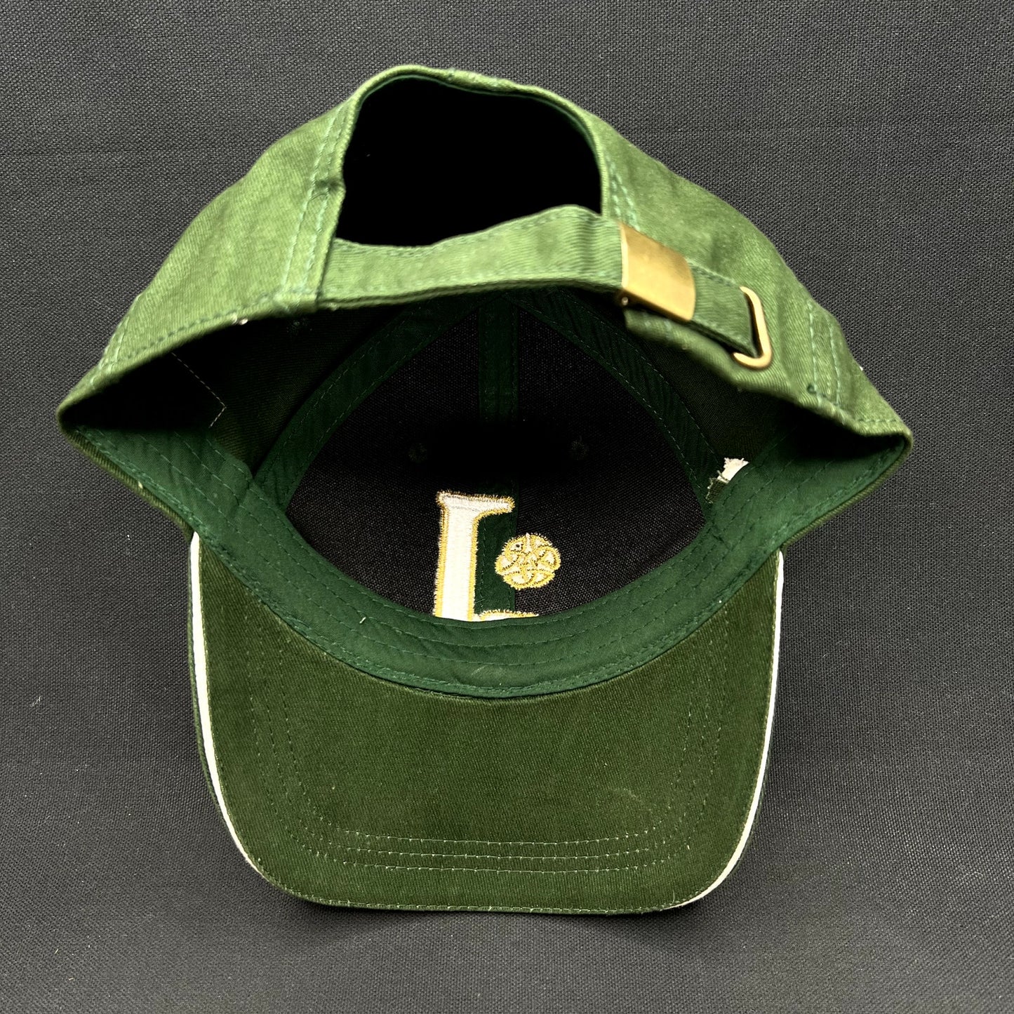 The Book of Kells Irish Strapback Hat Green Celtic Ireland Cap