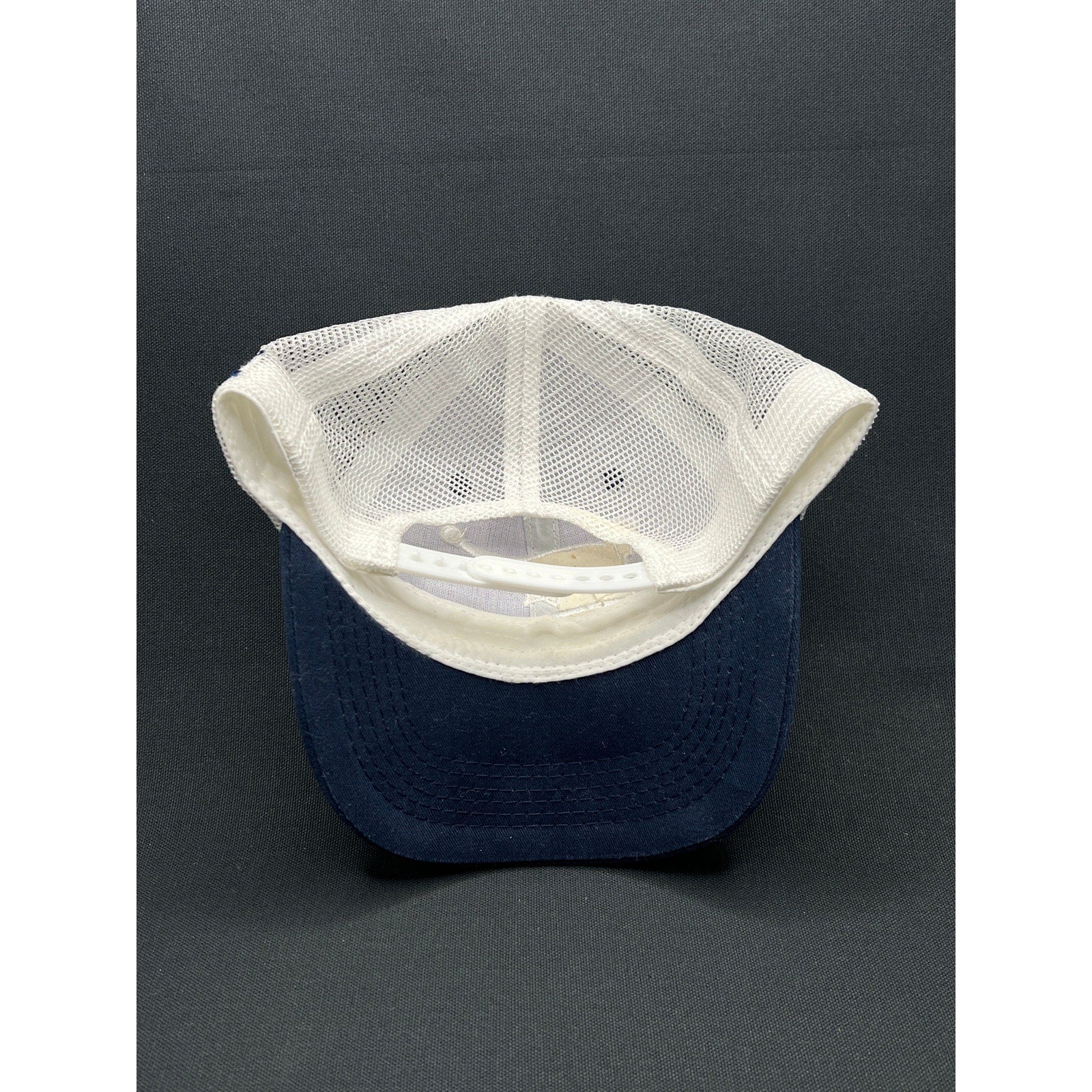 Israel Lacrosse Navy & White Trucker Hat – Embroidered Logo Snapback