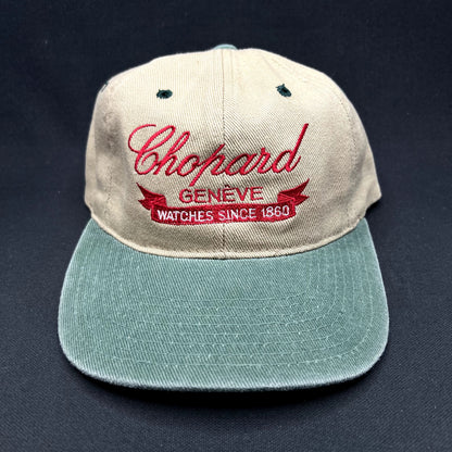 Vintage 1996 Chopard Genève Monterey Historics Strapback Hat Headmaster Watch